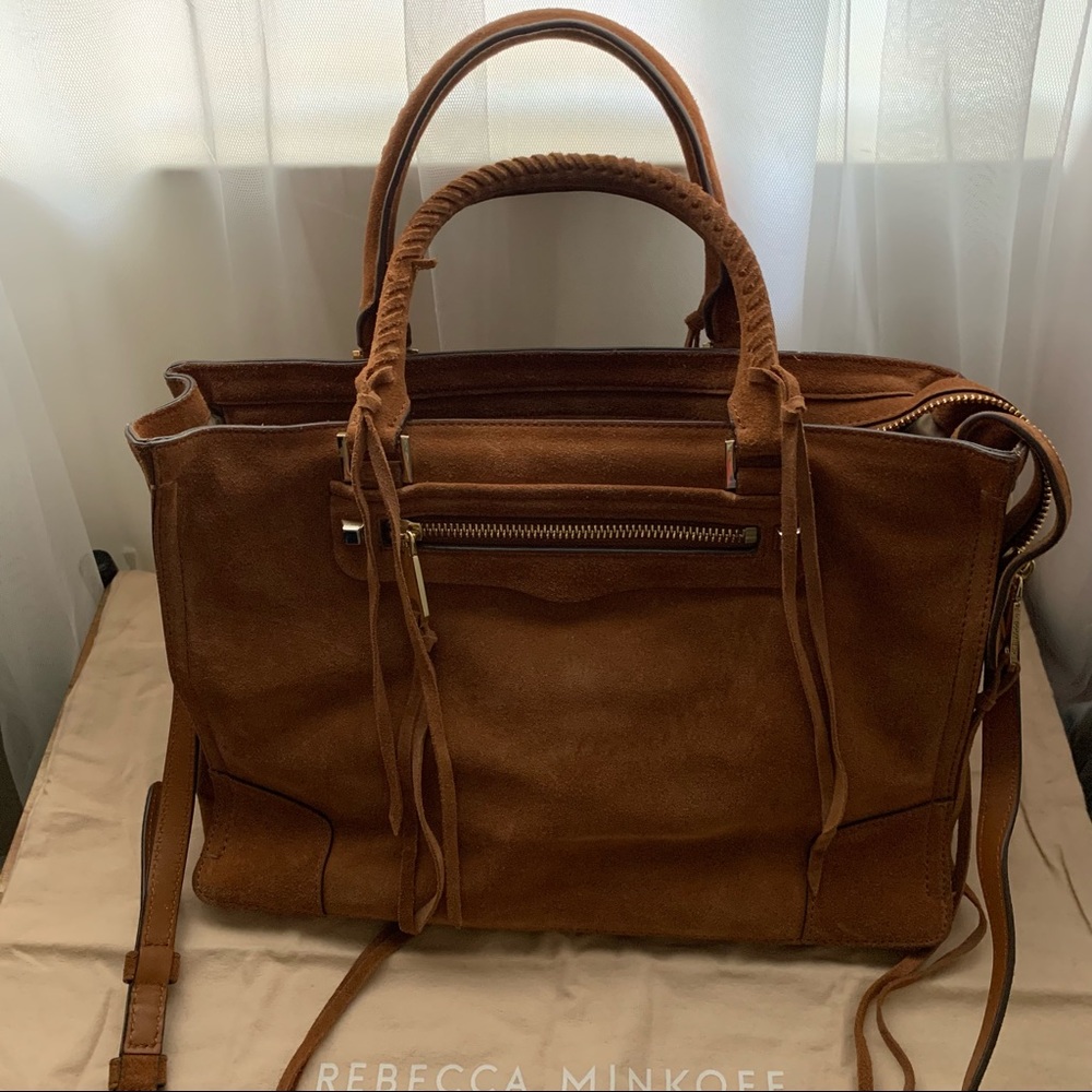 Rebecca Minkoff Suede Fringe Satchel